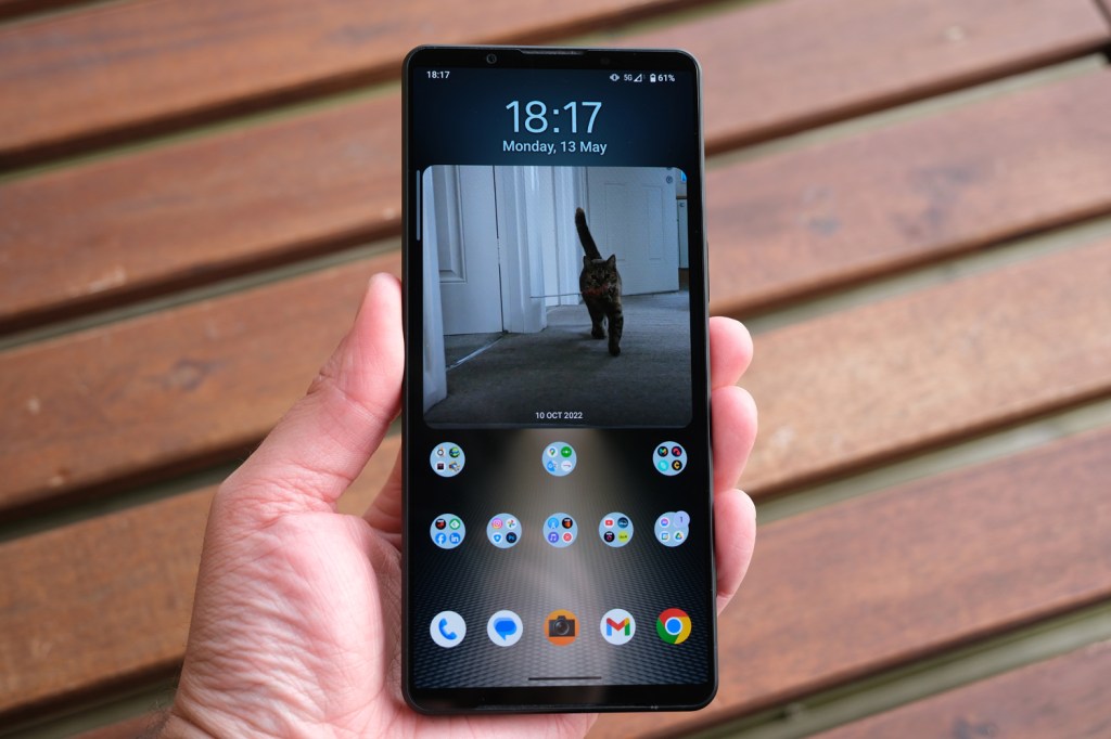 Sony Xperia 1 VI review homescreen